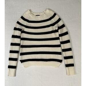 Express Striped Y2K Sweater Size XS Nautical Preppy Prep French Chic Coastal